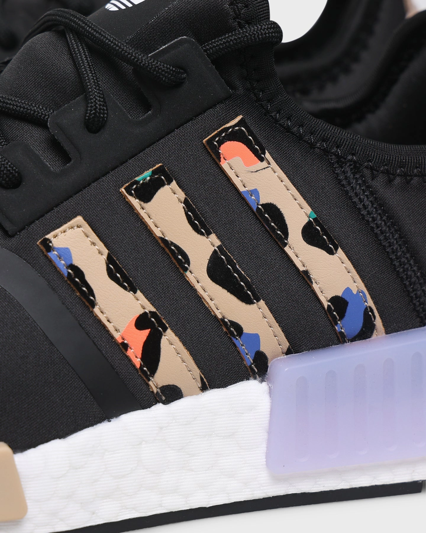 Adidas Women's NMD_R1 Core Black / Pale Nude / Purple Tint