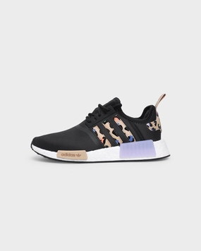 Adidas Women's NMD_R1 Core Black / Pale Nude / Purple Tint