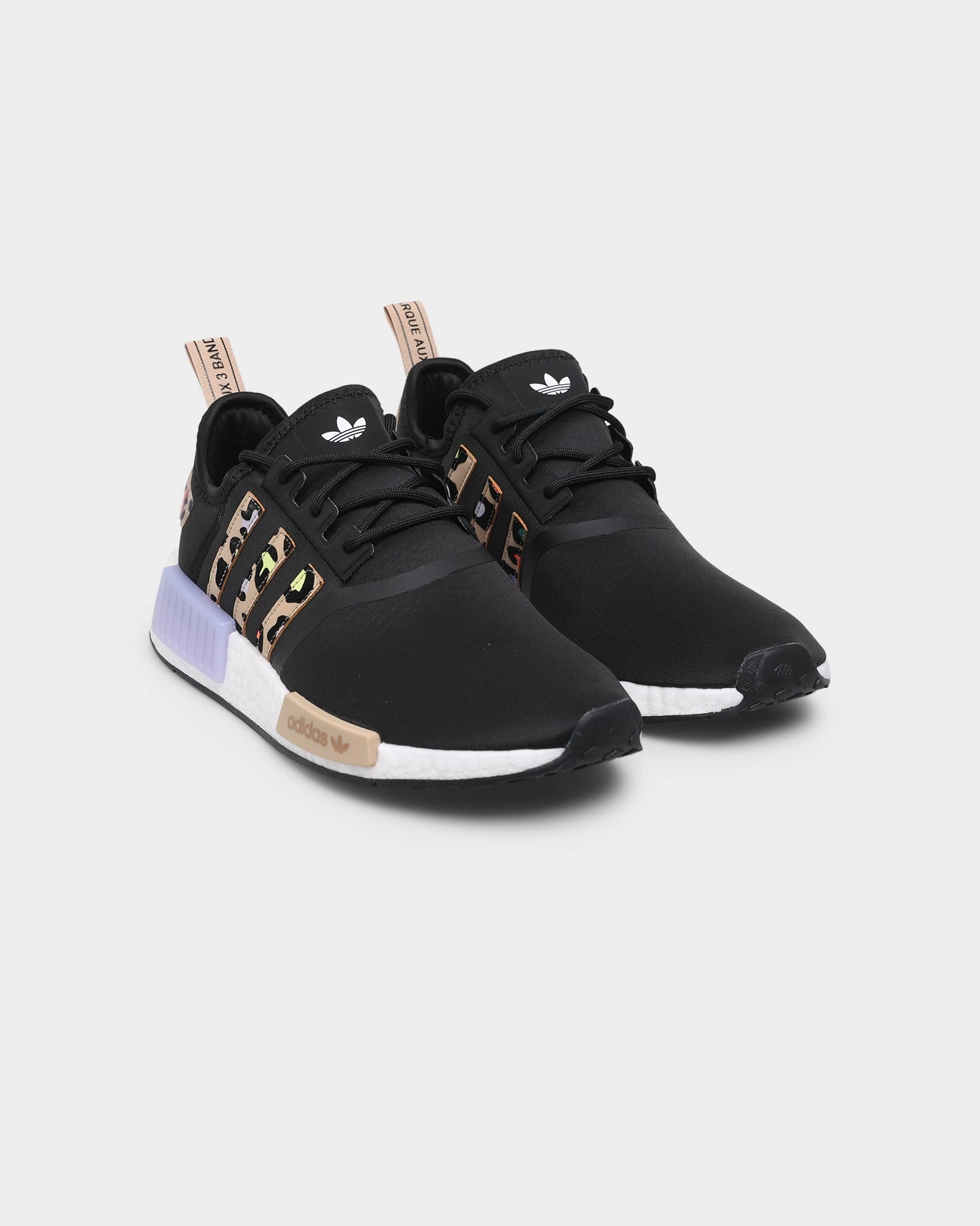 Adidas Women's NMD_R1 Core Black / Pale Nude / Purple Tint