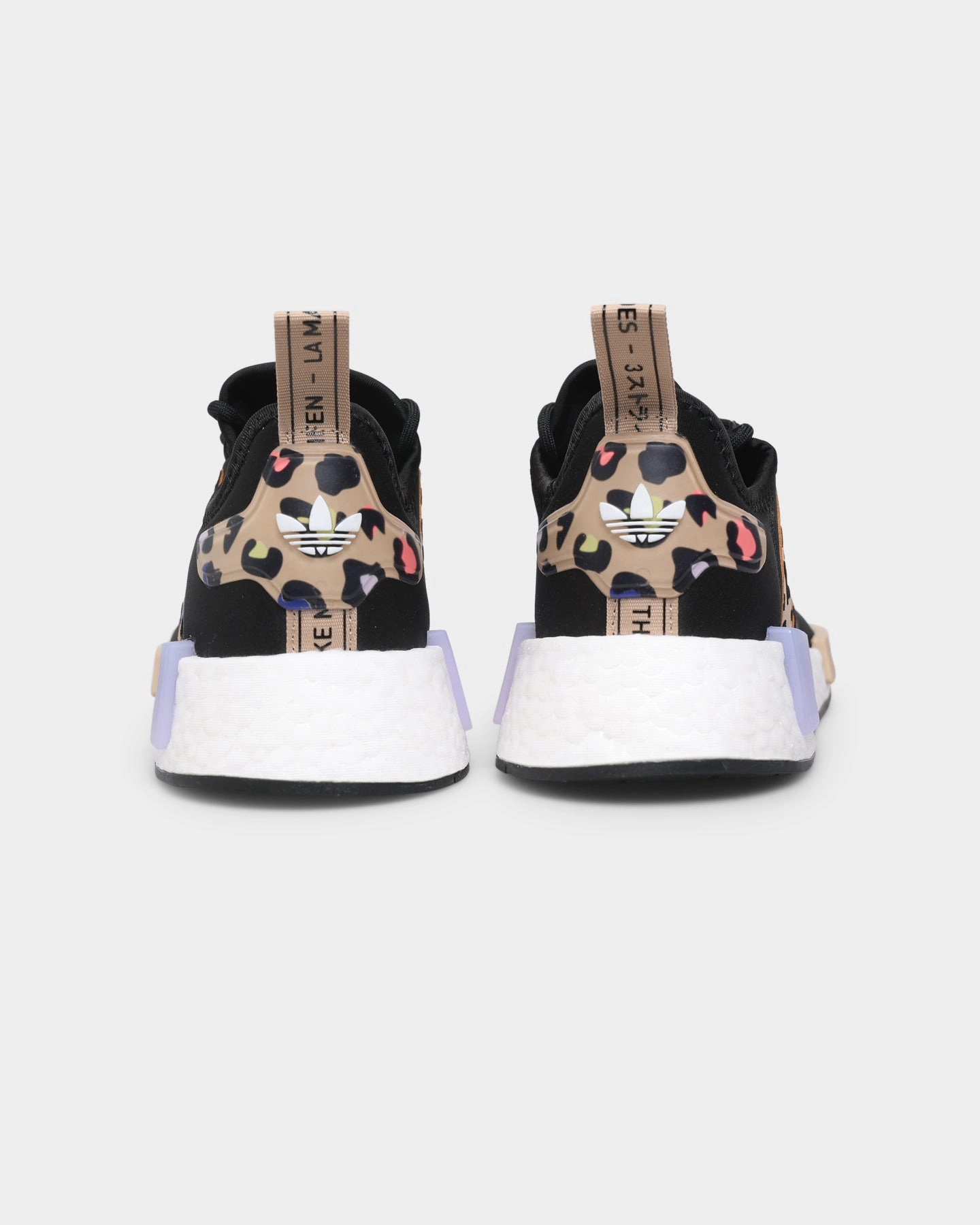 Adidas Women's NMD_R1 Core Black / Pale Nude / Purple Tint