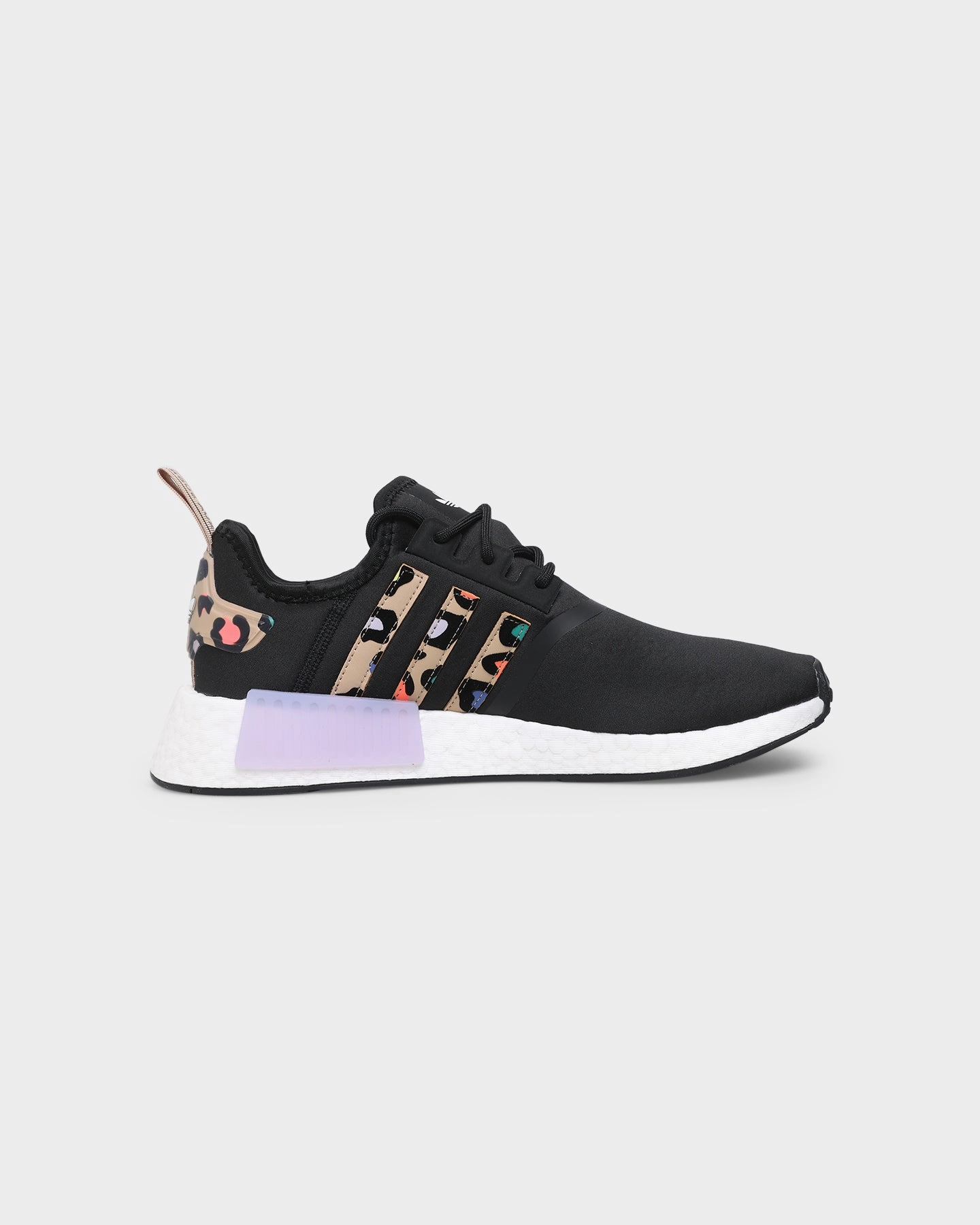 Adidas Women's NMD_R1 Core Black / Pale Nude / Purple Tint