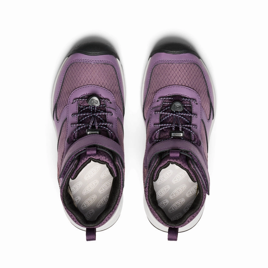 Big Kids' Skua Waterproof Boot  |  Black Plum/Plum Perfect