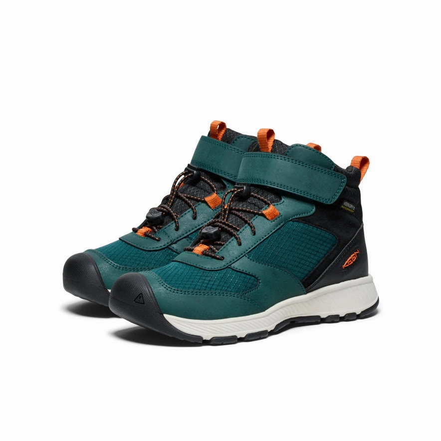 Big Kids' Skua Waterproof Boot  |  Ponderosa Pine/Gold Flame
