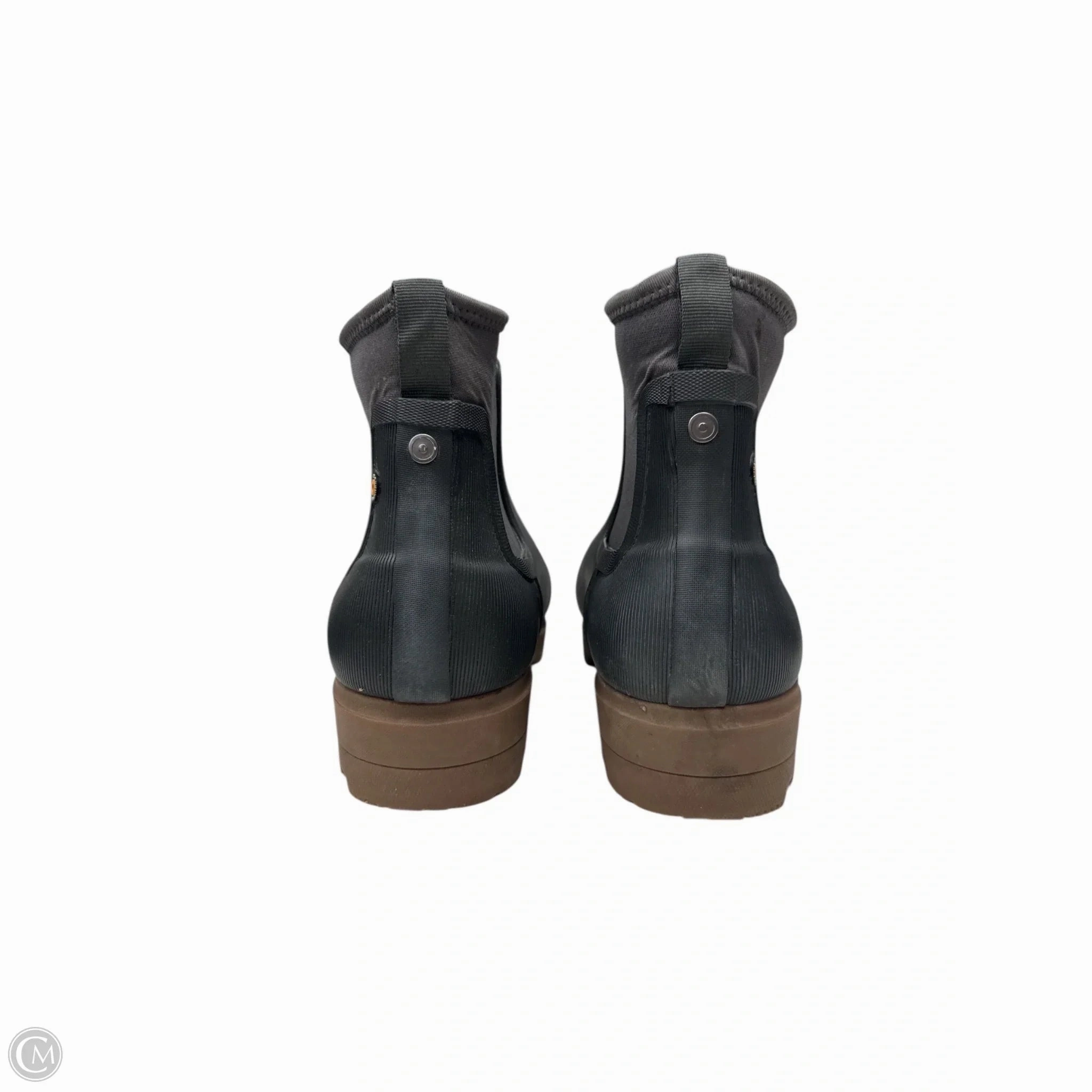 Boots Ankle Flats By Bogs In Grey, Size: 10