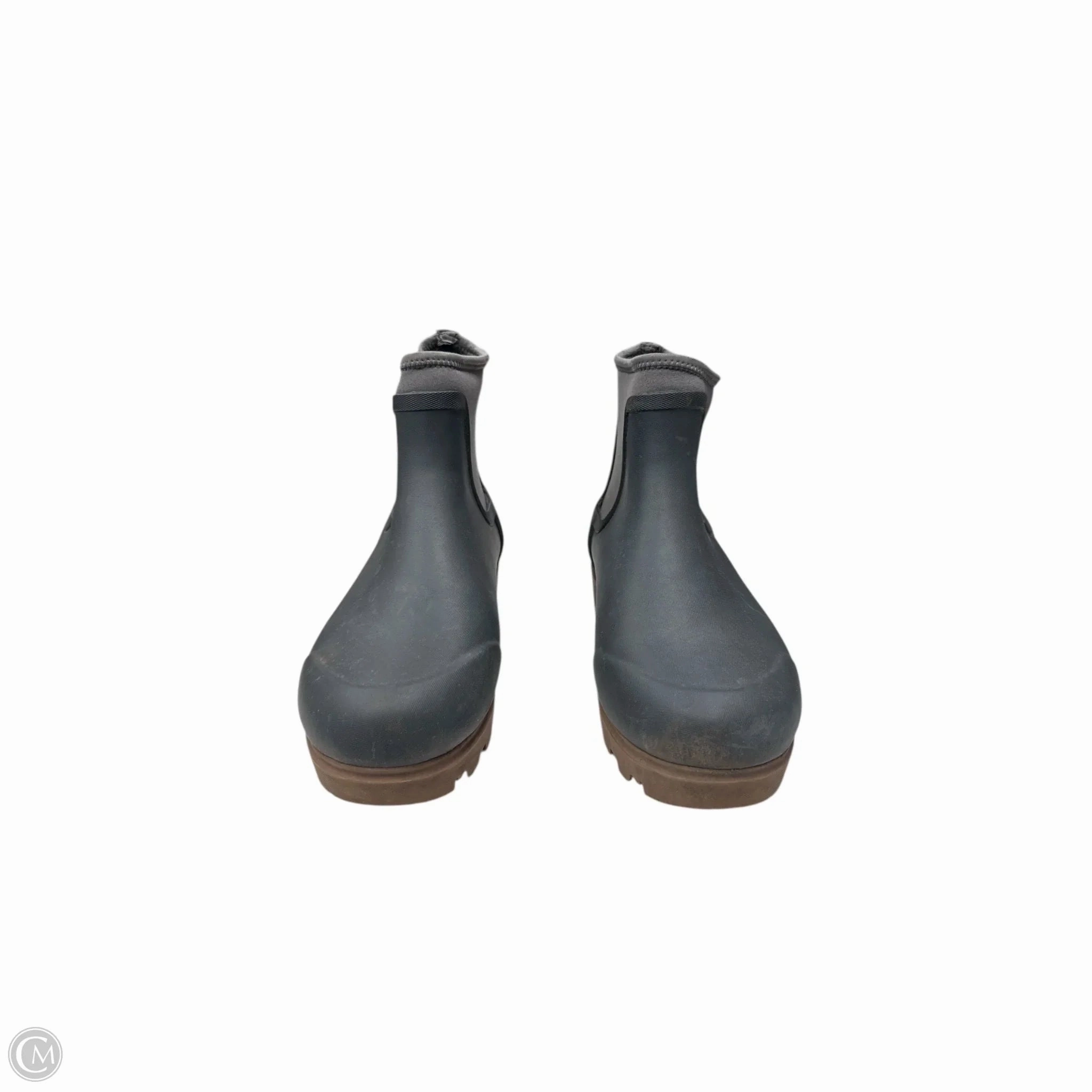 Boots Ankle Flats By Bogs In Grey, Size: 10