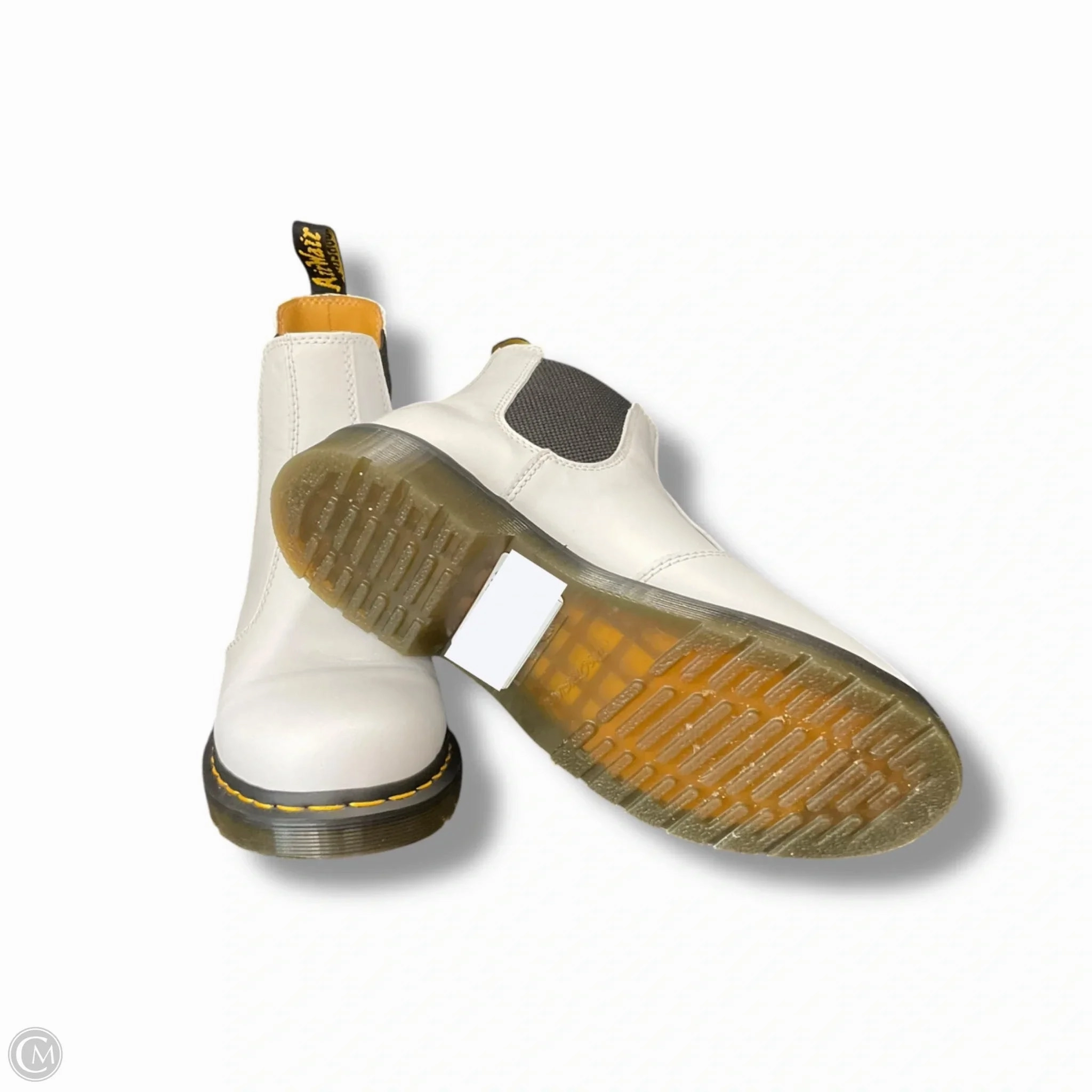 Boots Ankle Flats By Dr Martens In White, Size: 10