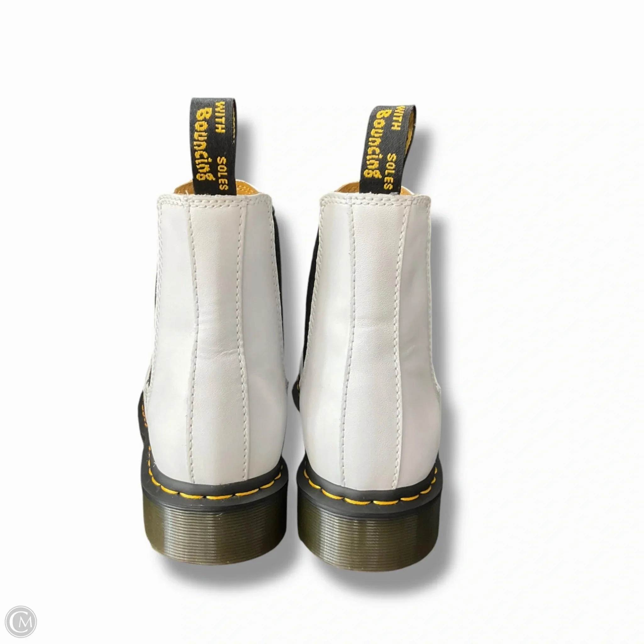Boots Ankle Flats By Dr Martens In White, Size: 10