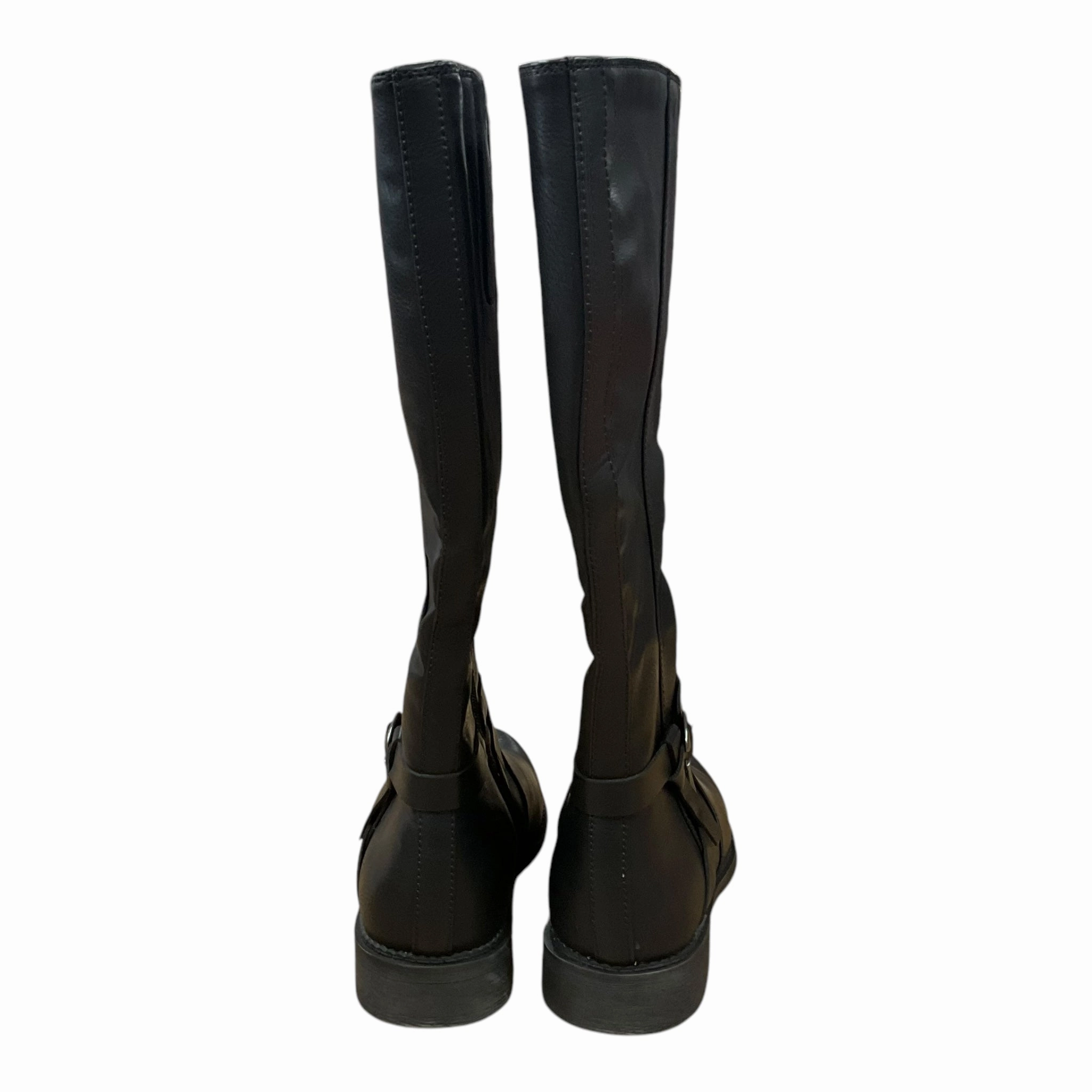 Boots Ankle Flats By Frye And Co In Black, Size: 7