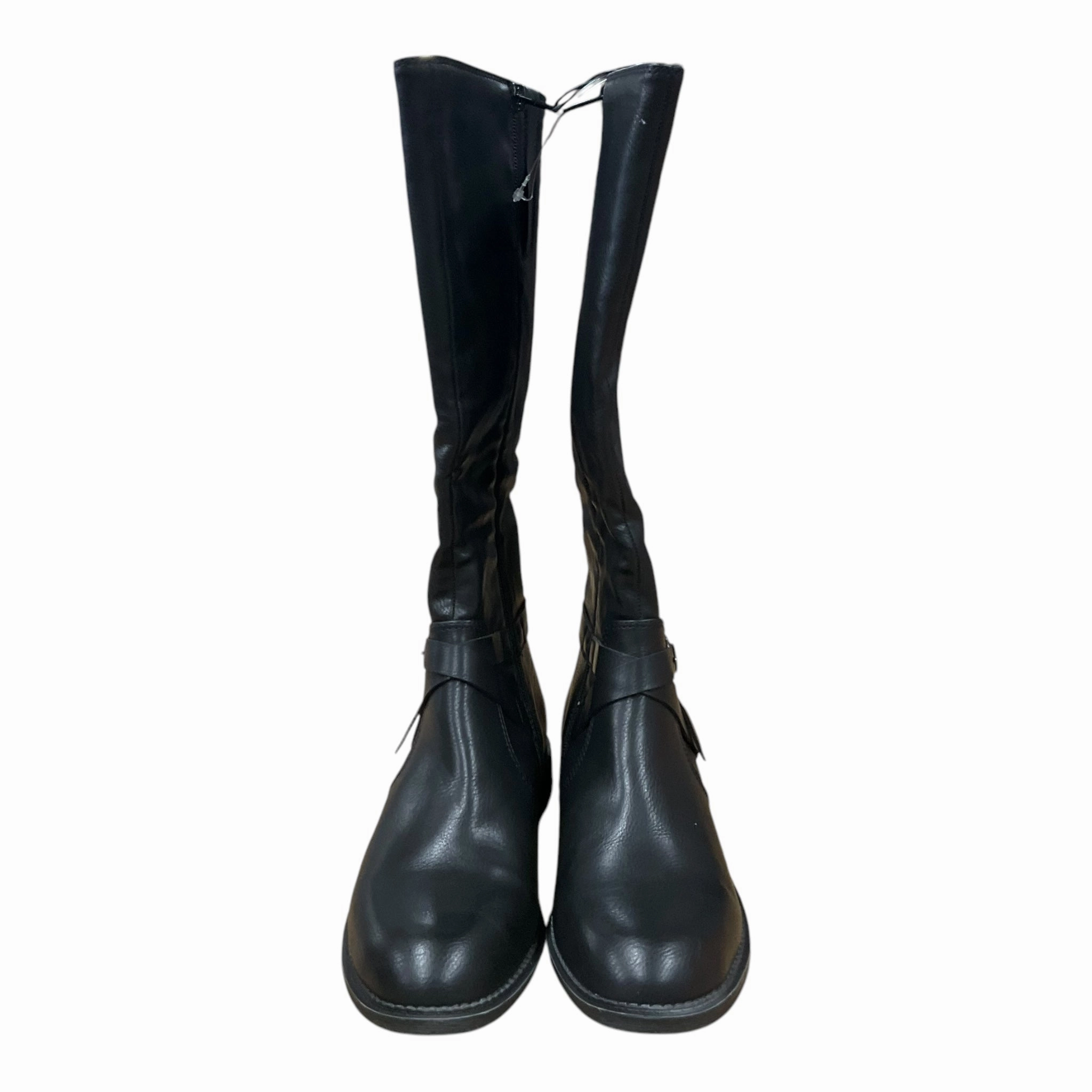 Boots Ankle Flats By Frye And Co In Black, Size: 7