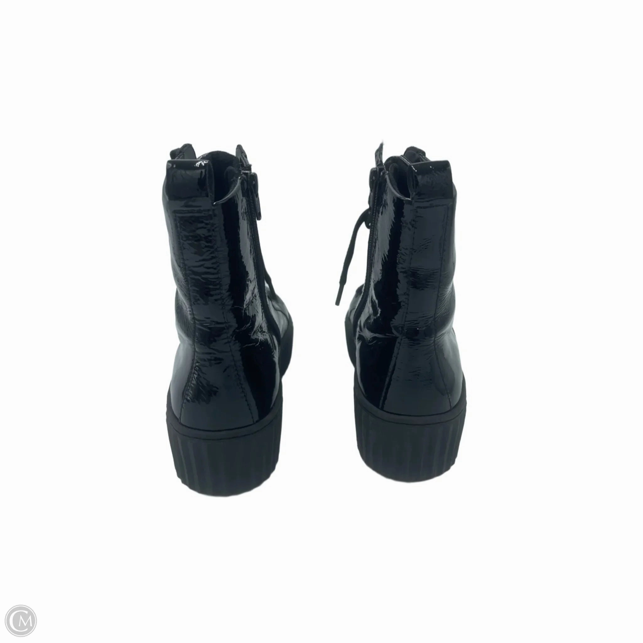 Boots Ankle Flats By Gabor In Black, Size: 8