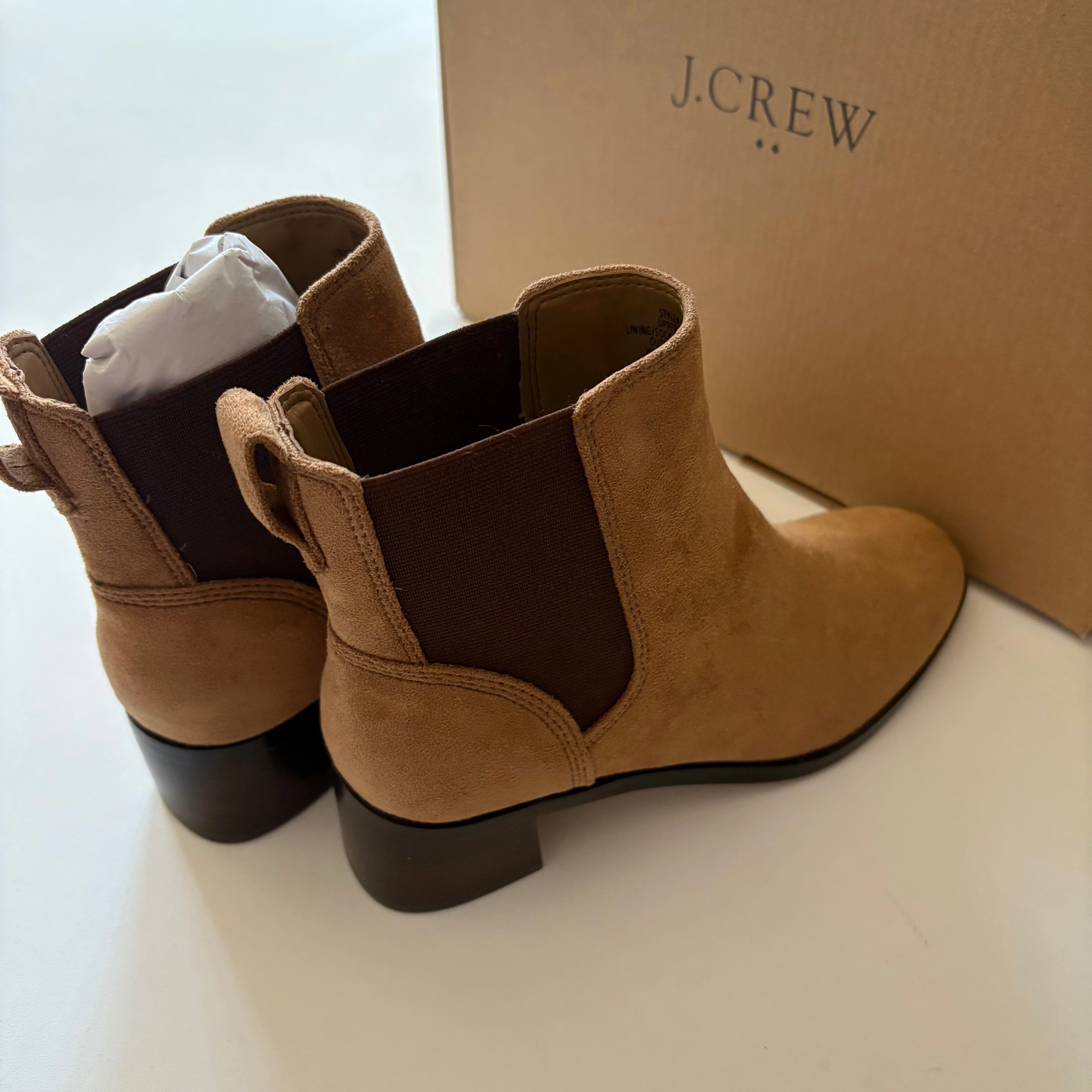 Boots Ankle Flats By J. Crew In Brown, Size: 6