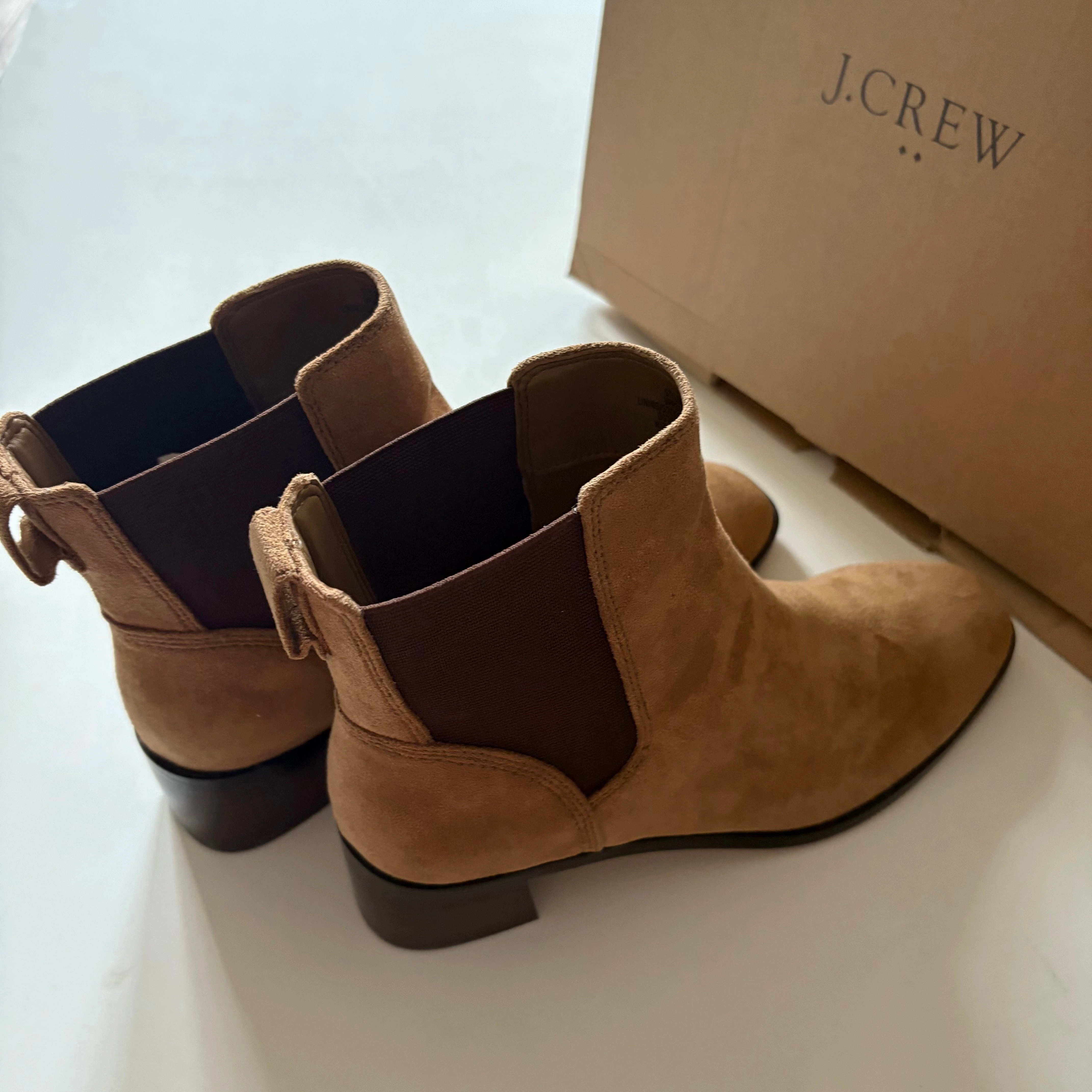 Boots Ankle Flats By J. Crew In Brown, Size: 8.5