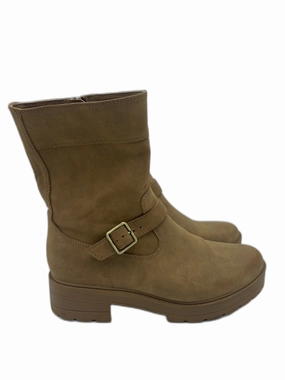 Boots Ankle Flats By Naturalizer In Tan, Size: 9