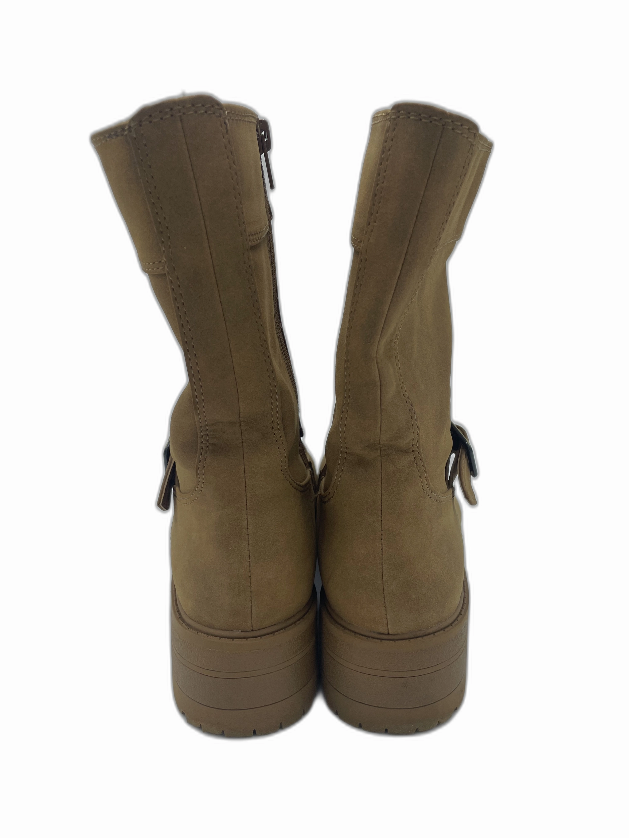 Boots Ankle Flats By Naturalizer In Tan, Size: 9