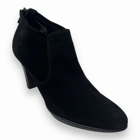 Boots Ankle Heels By Aquatalia In Black, Size: 6.5
