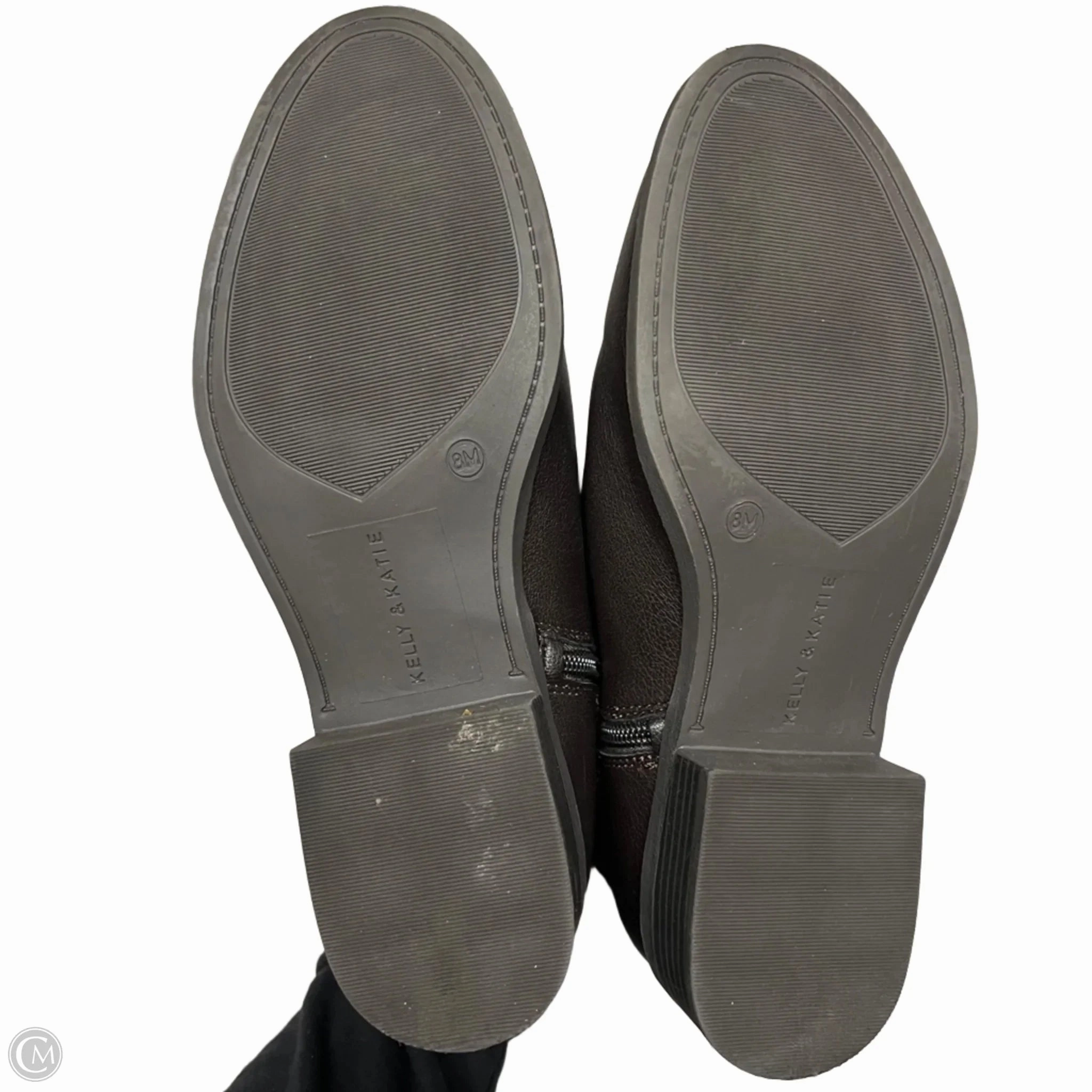 Boots Ankle Heels By Kelly And Katie In Brown, Size: 8