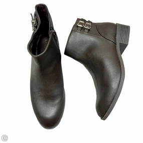 Boots Ankle Heels By Kelly And Katie In Brown, Size: 8