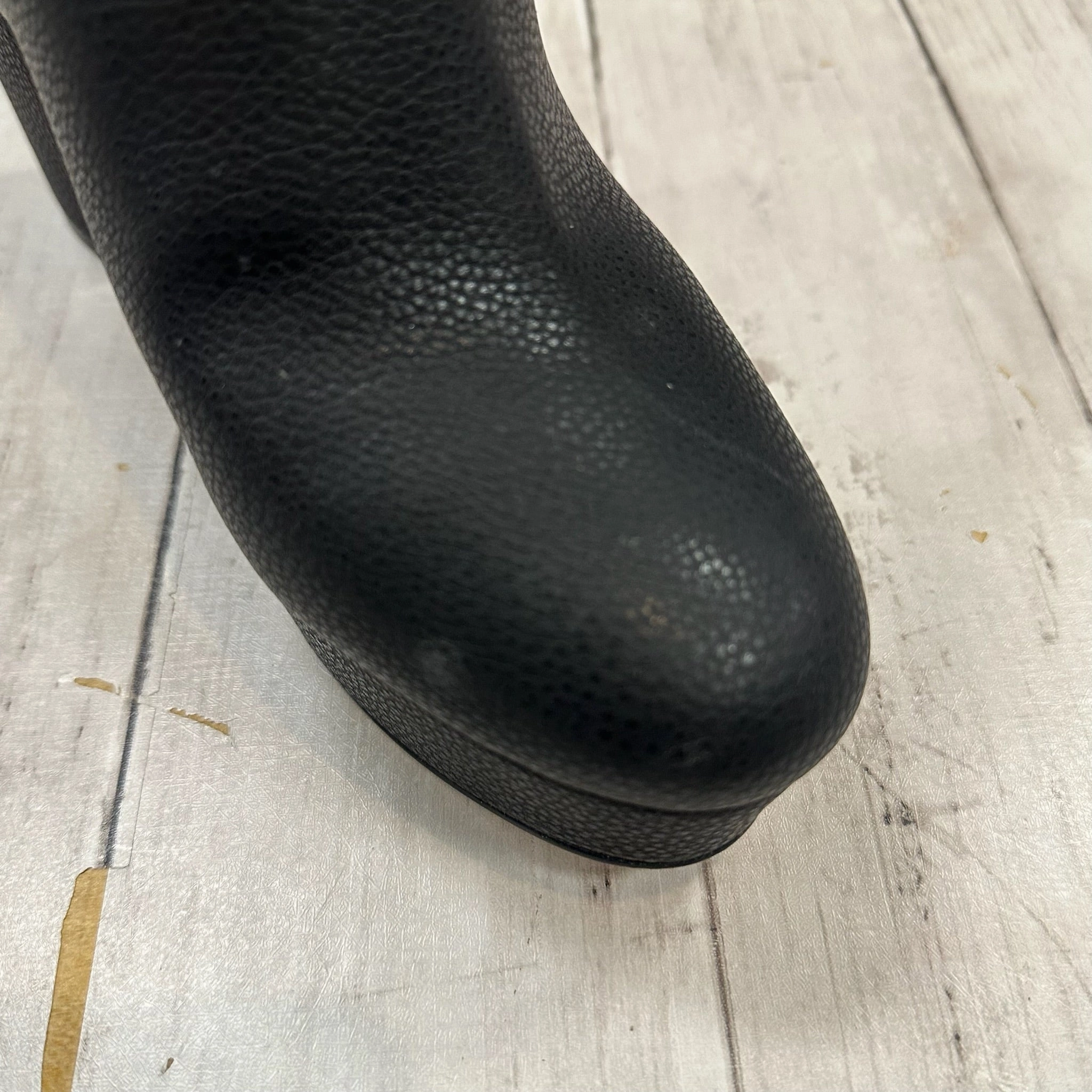 Boots Ankle Heels By Mix No 6 In Black, Size: 7