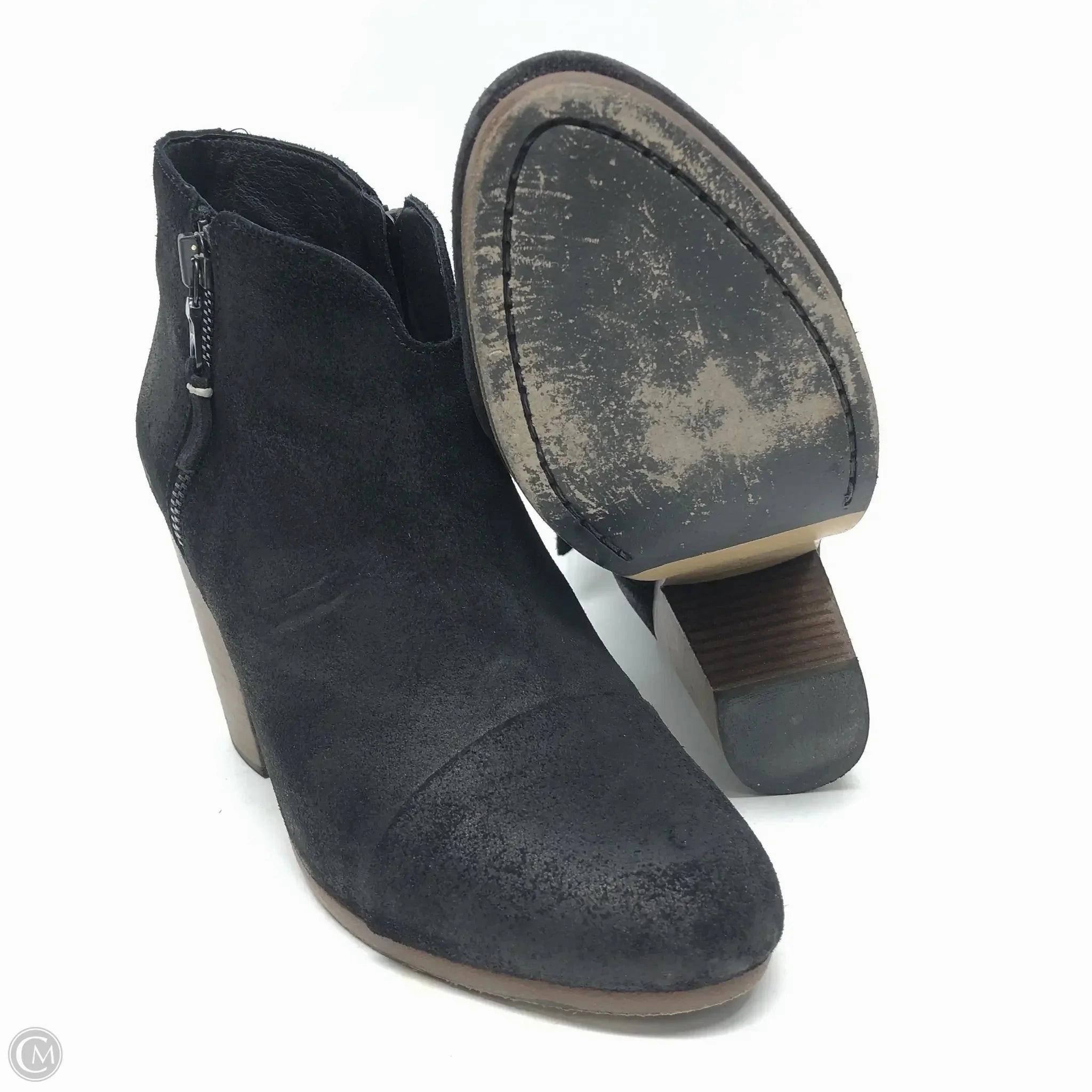 Boots Ankle Heels By Rag And Bone In Black, Size: 6.5
