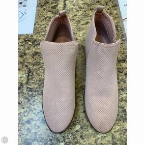 Boots Ankle Heels By Rampage In Pink, Size: 8
