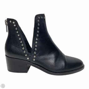 Boots Ankle Heels By Steve Madden In Black, Size: 6.5