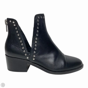 Boots Ankle Heels By Steve Madden In Black, Size: 6.5