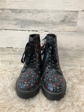 Boots Ankle Heels By Sugar In Multi-colored, Size: 6.5