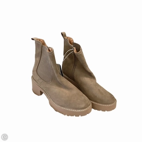 Boots Ankle Heels By Universal Thread In Tan, Size: 6