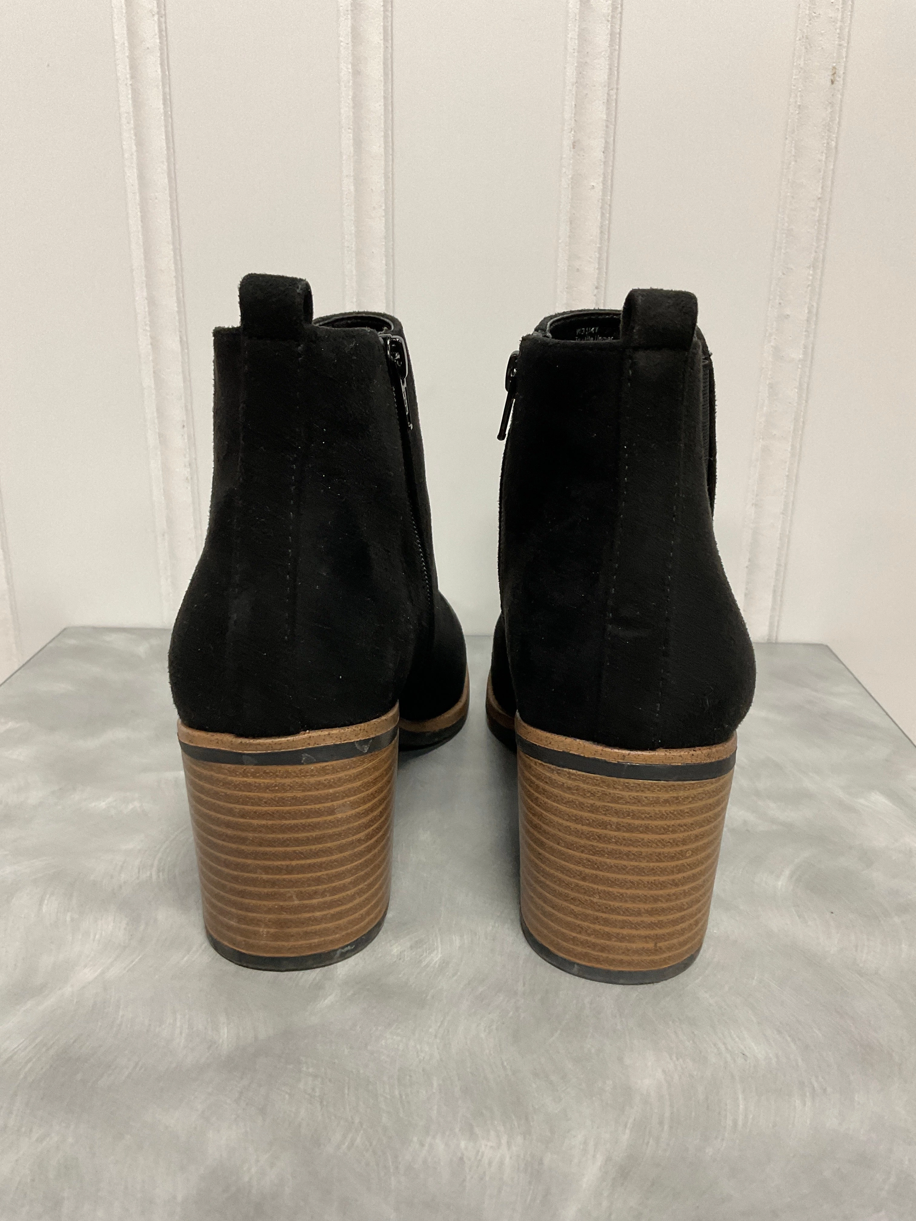 Boots Ankle Heels By White Mountain In Black, Size:9