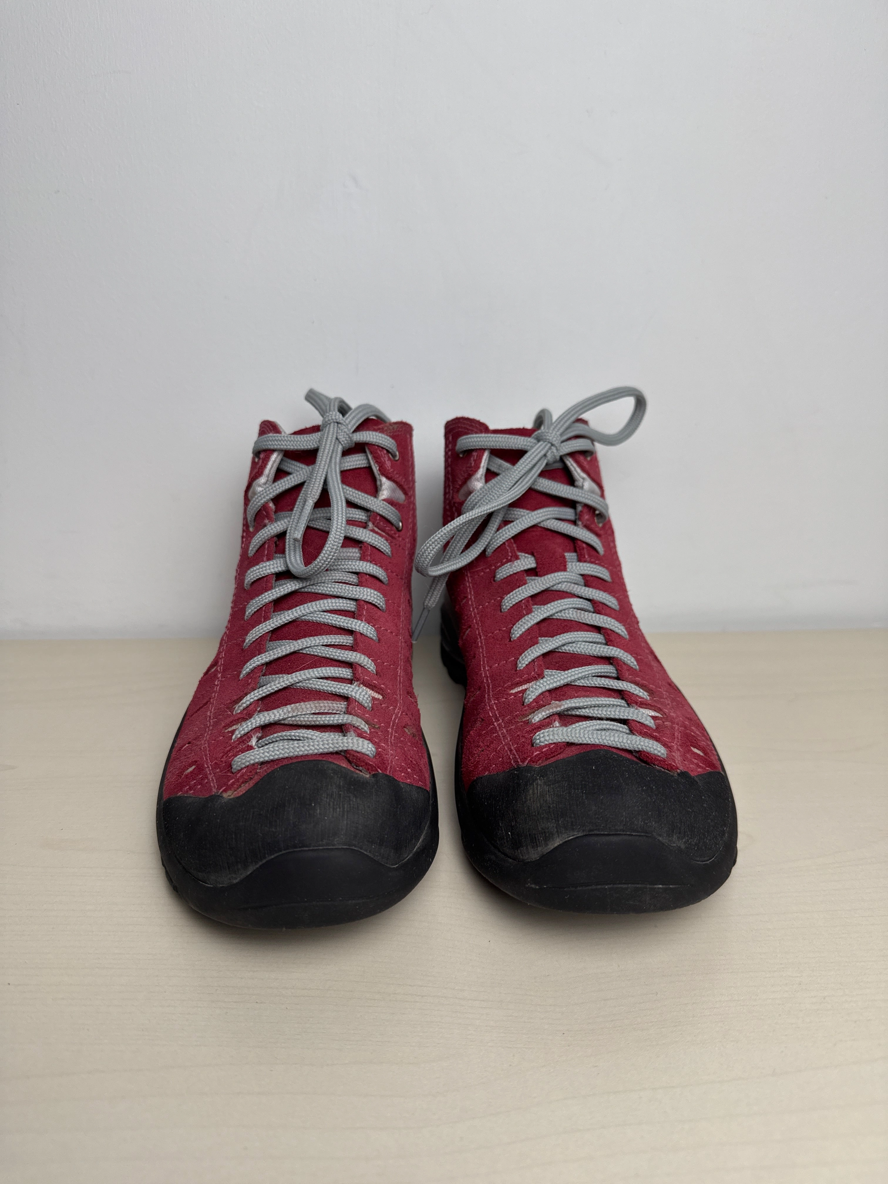 Boots Hiking By ASOLO In Red, Size: 7.5