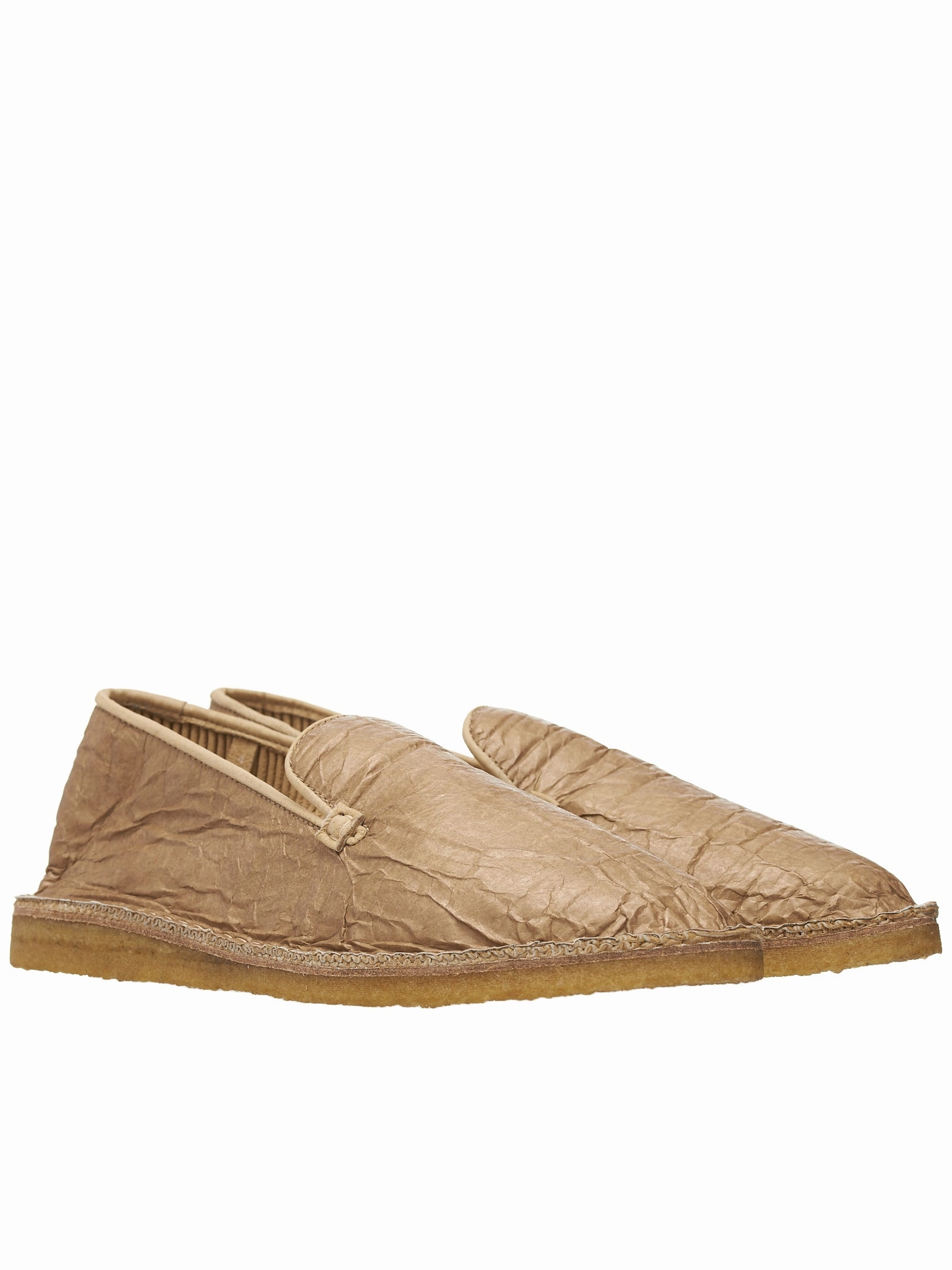 Cardboard Slip-On Shoes (B02QSE-01-BEIGE)