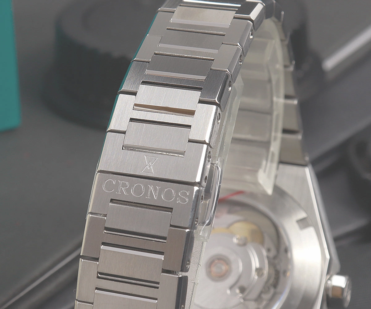 Cronos 39mm Hourglass Dial PT5000 Men Watch L6028