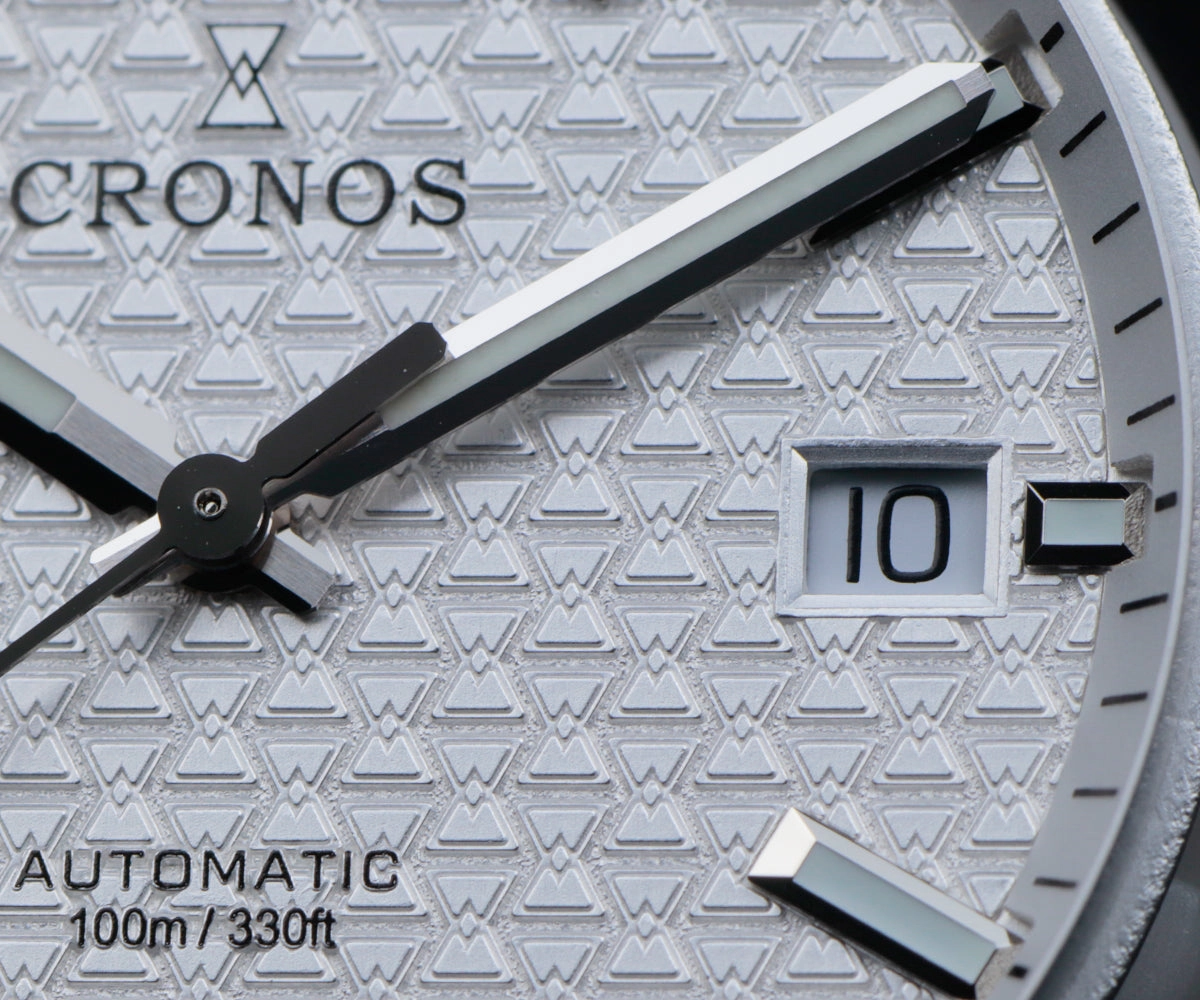 Cronos 39mm Hourglass Dial PT5000 Men Watch L6028