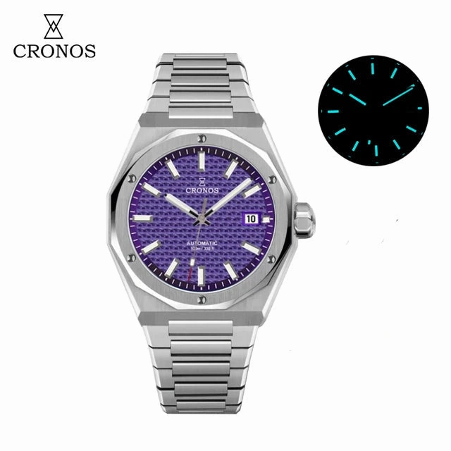 Cronos 39mm Skyline PT5000 Men Watch L6028