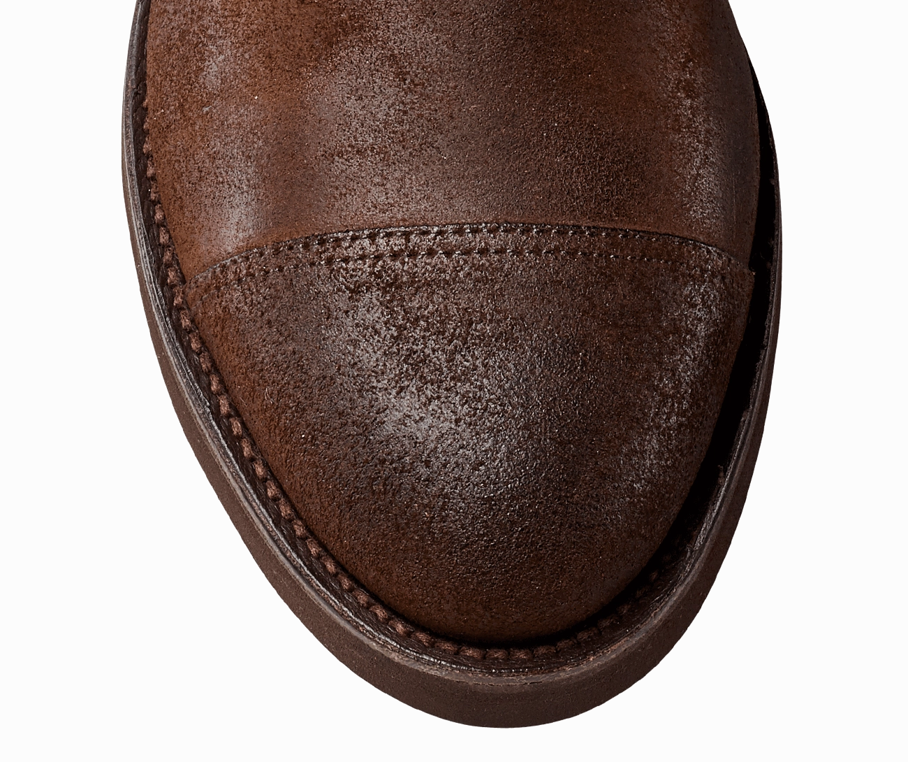 Ella Dark Brown Rough-Out Suede