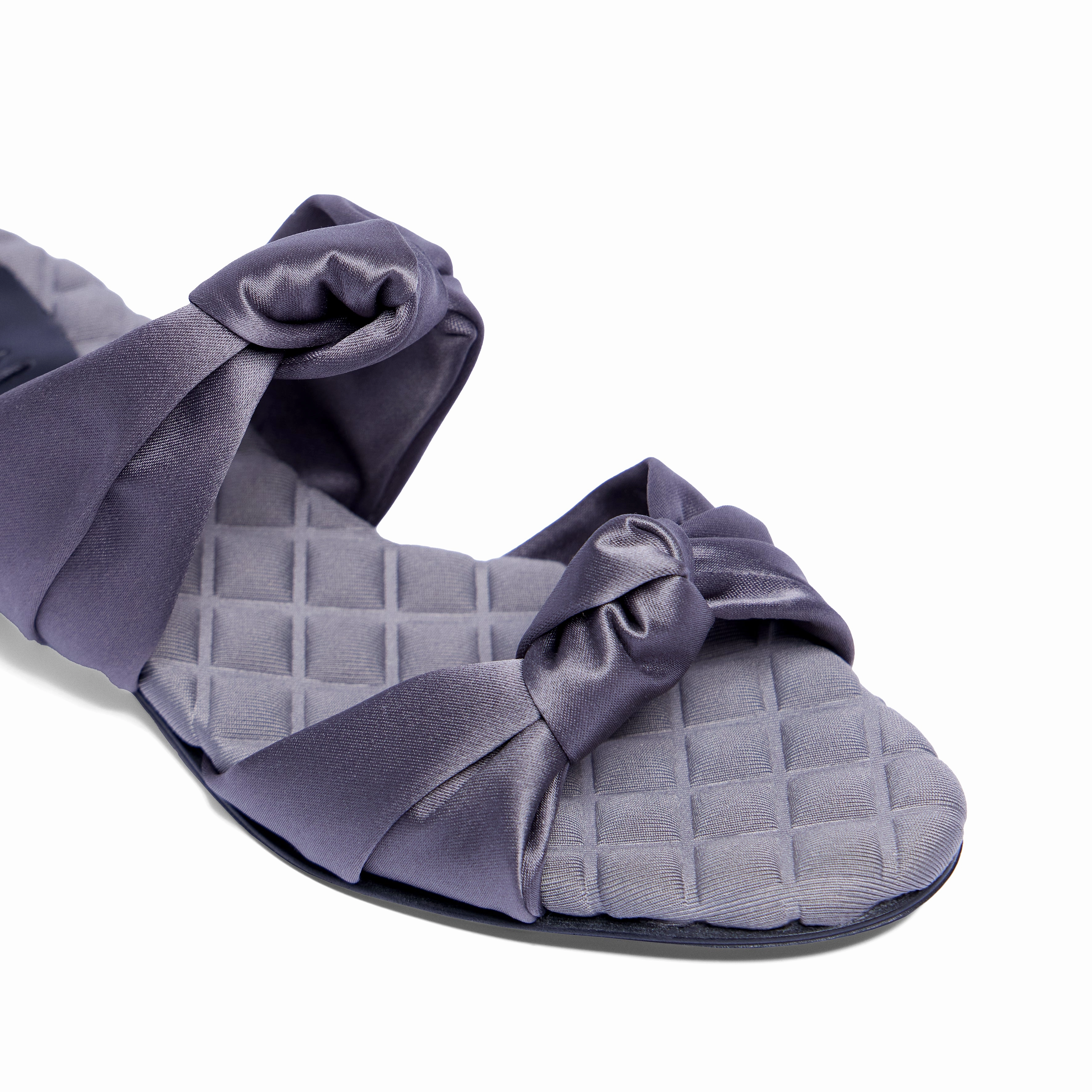 EMMA Gray Satin