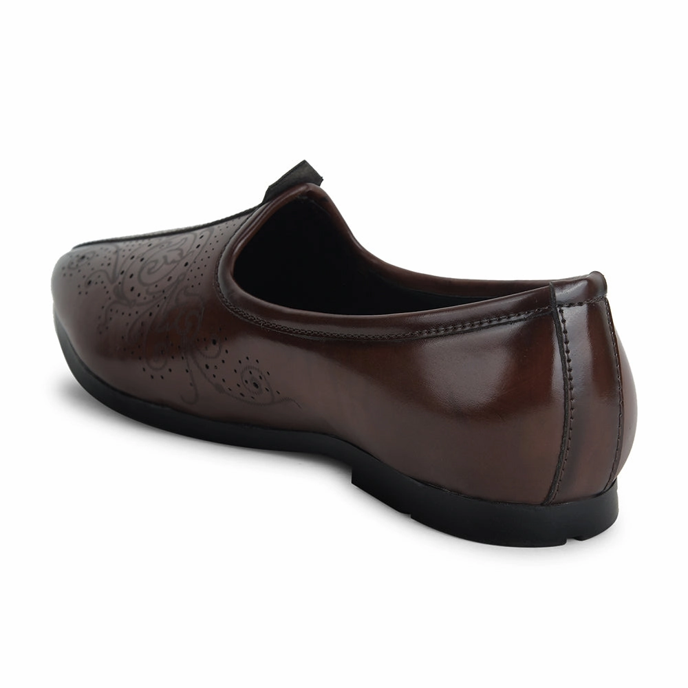Fortune by Liberty Men AVL-7 Brown Casual Non Lacing Shoes