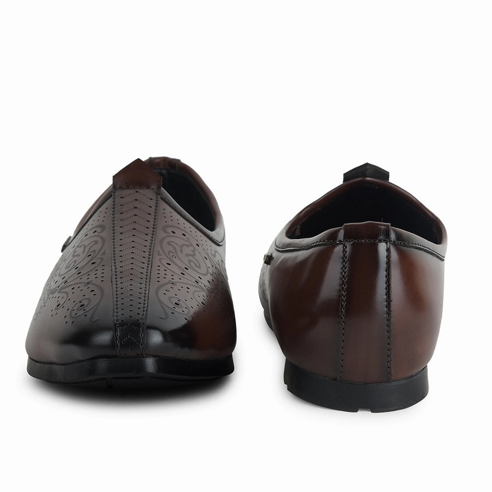 Fortune by Liberty Men AVL-7 Brown Casual Non Lacing Shoes