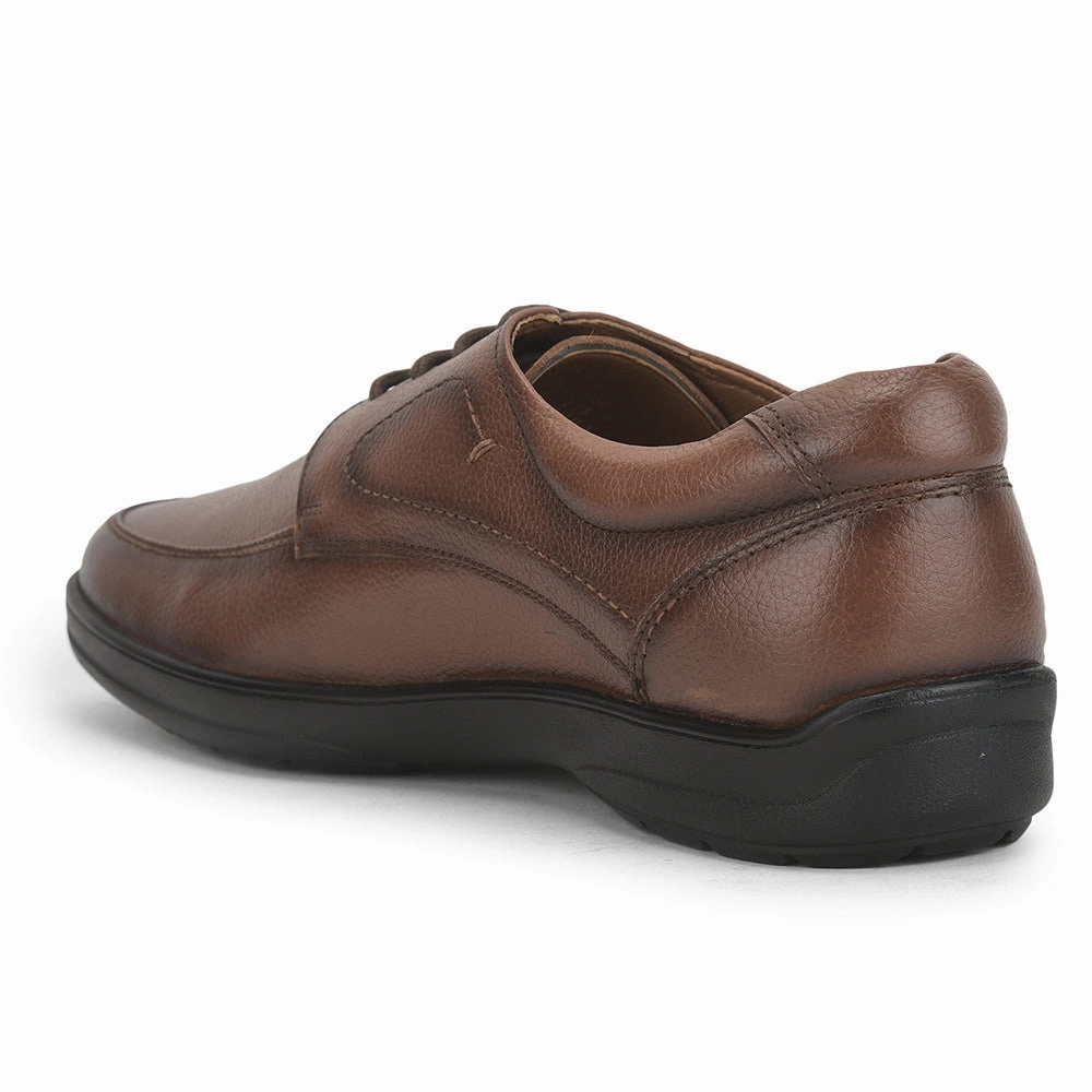 Fortune (Tan) Formal Lace Up Shoes For Men UVL-96 By Liberty