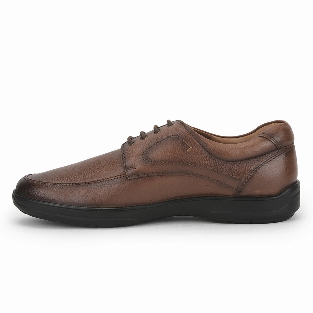 Fortune (Tan) Formal Lace Up Shoes For Men UVL-96 By Liberty