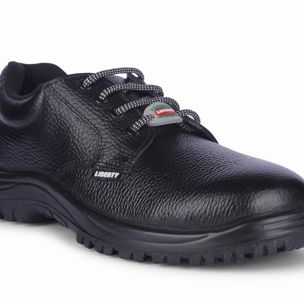 Freedom By Liberty Mens SURKSHA1SK Black Safety Lacing Shoes