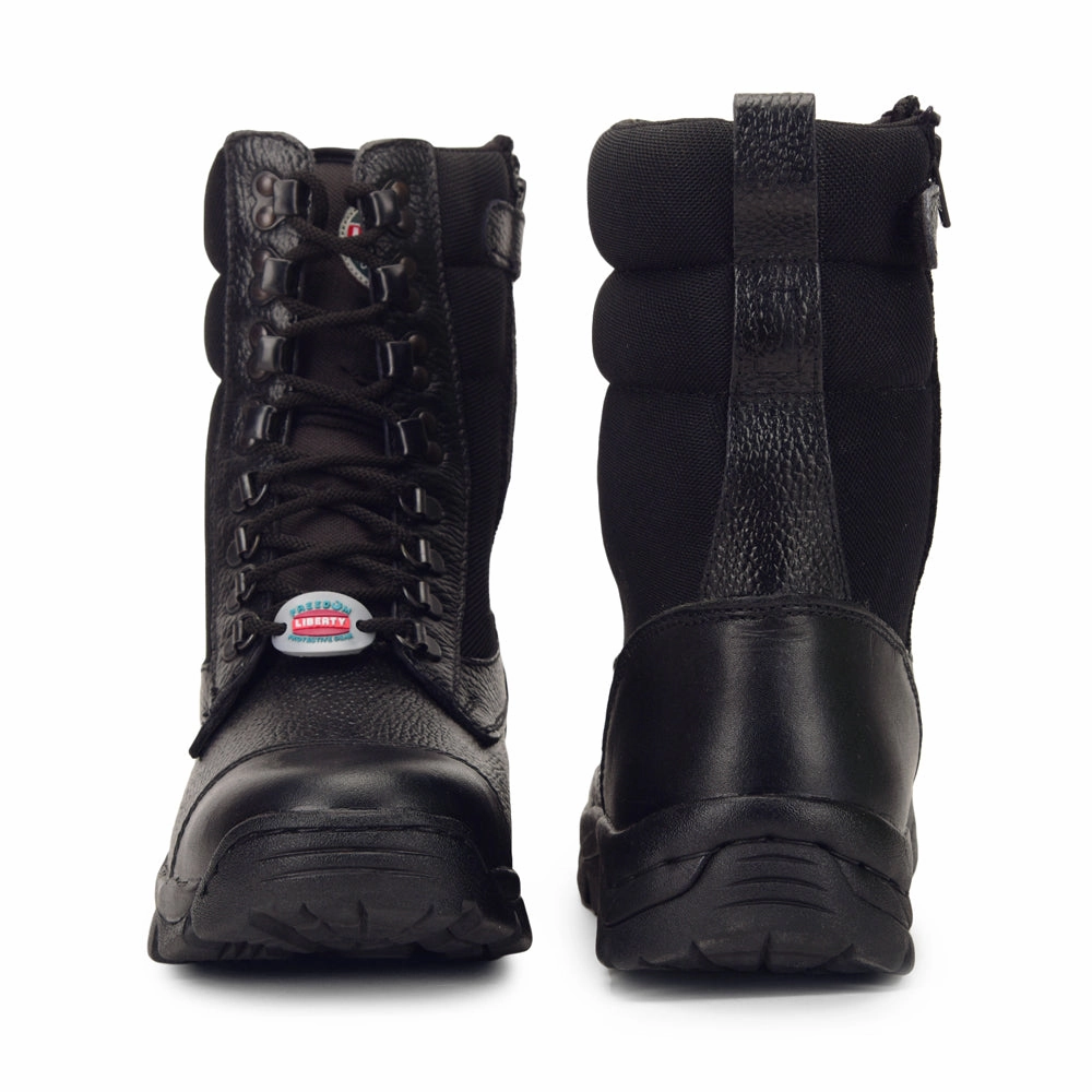 Freedom Casual (Black) Defence DMS Boot with ZIP PARACOM-01 By Liberty