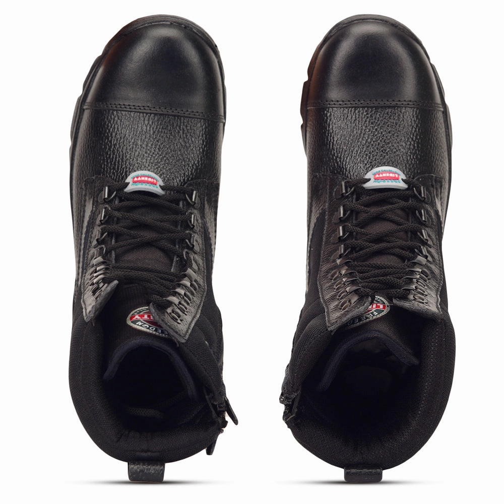 Freedom Casual (Black) Defence DMS Boot with ZIP PARACOM-01 By Liberty