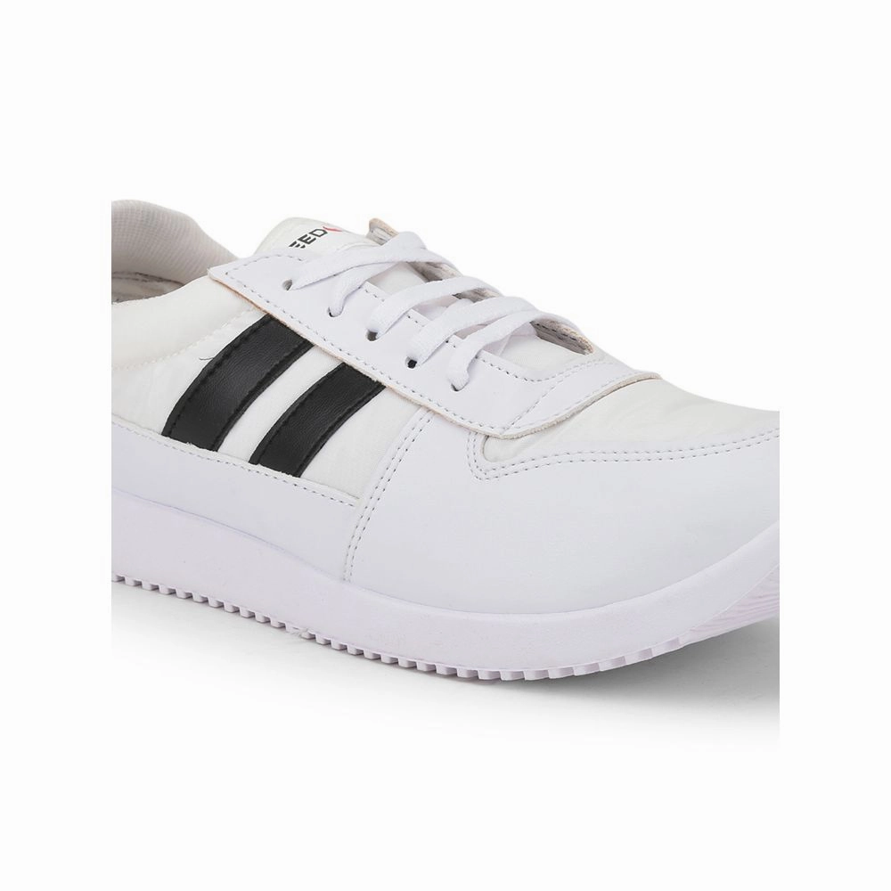Freedom Casual White Lacing Shoes For Men JUMP-02 By Liberty