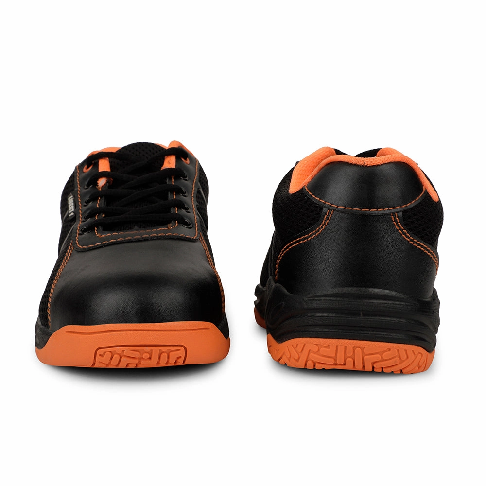 Freedom Orange Lacing Safety Shoes For Men ROCKELETST By Liberty