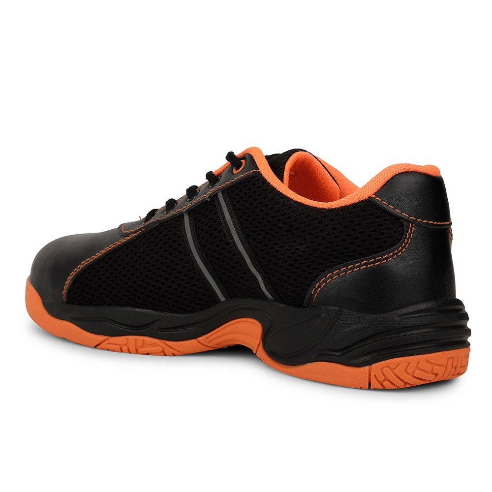 Freedom Orange Lacing Safety Shoes For Men ROCKELETST By Liberty