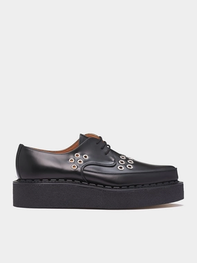 George Cox Diano Creepers (PO-K102-BLACK)