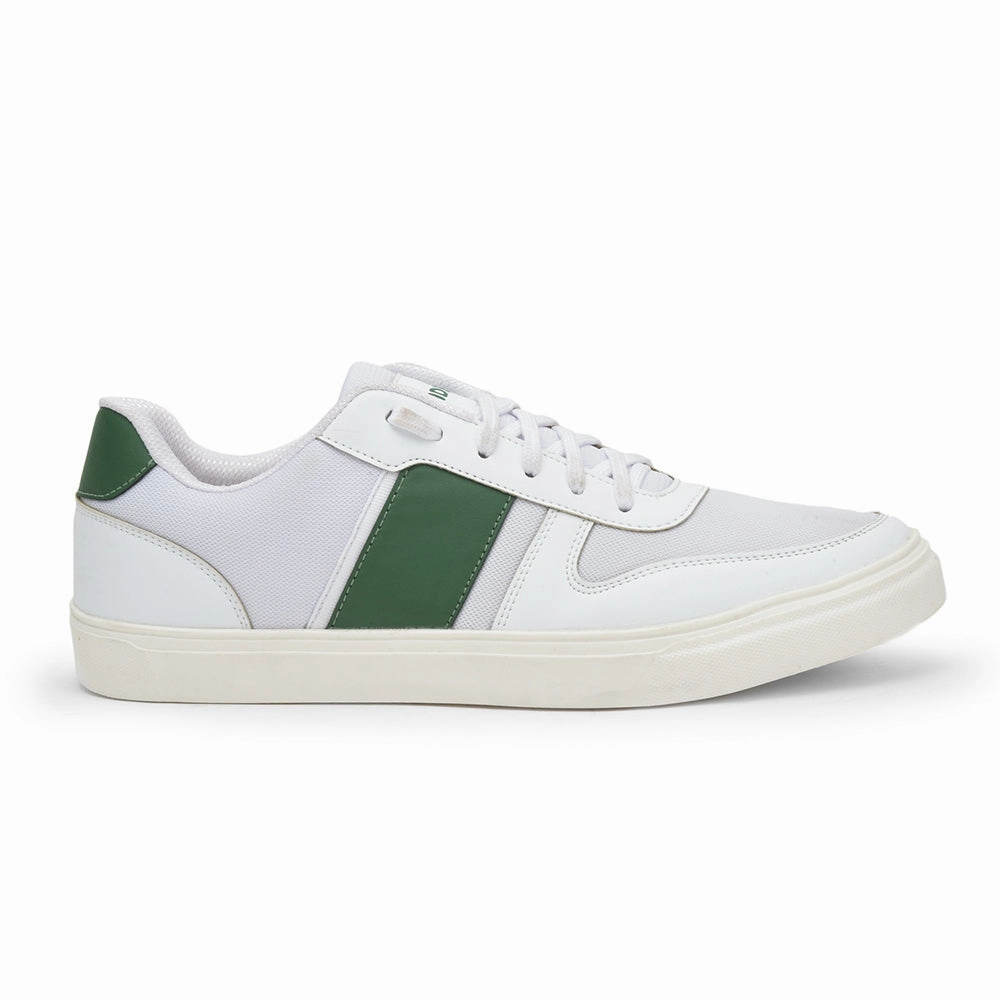 Gliders Casual White Lacing Sneakers For Men ANDRES By Liberty