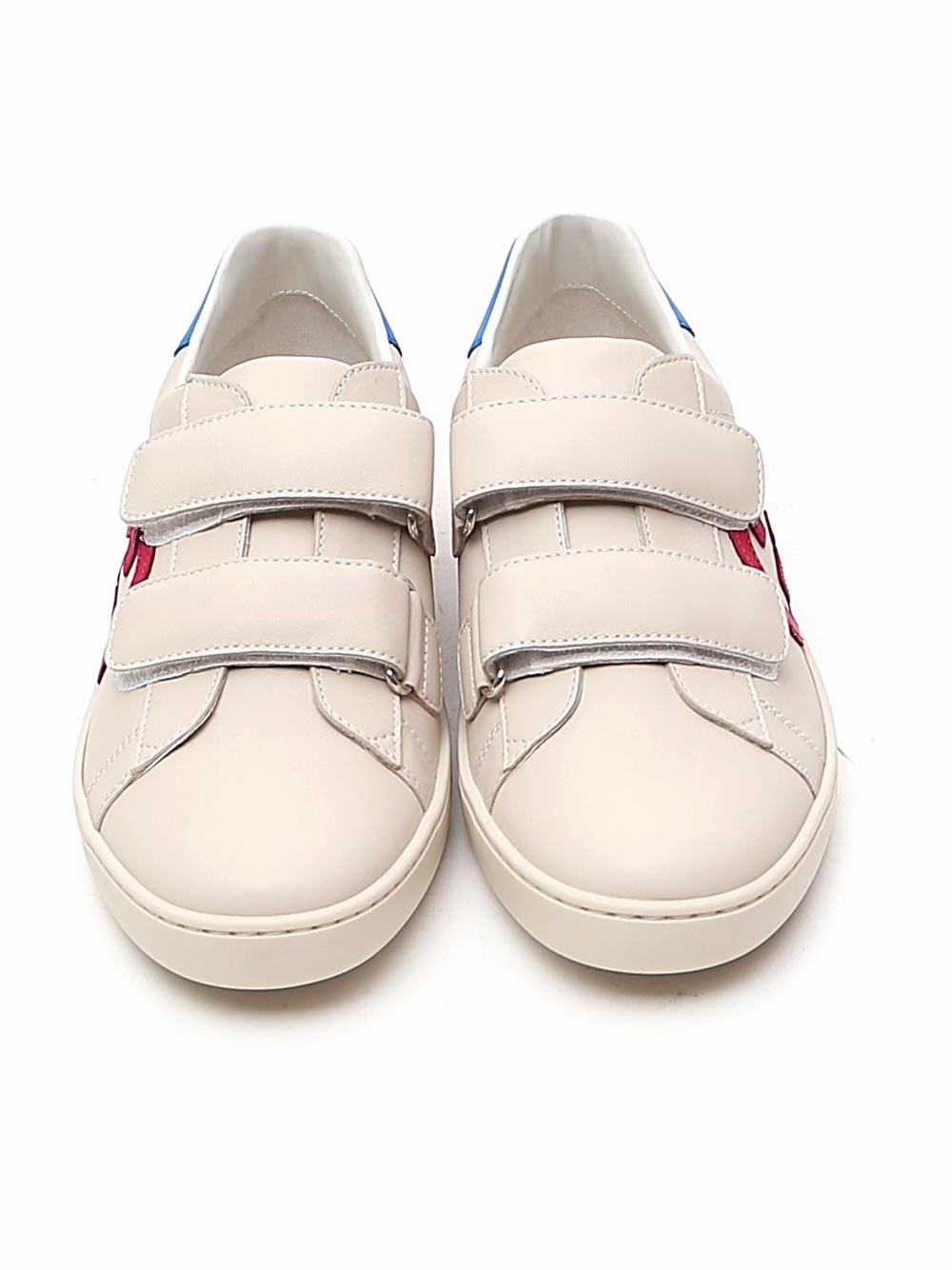 Gucci Kids Ace Strapped Sneakers