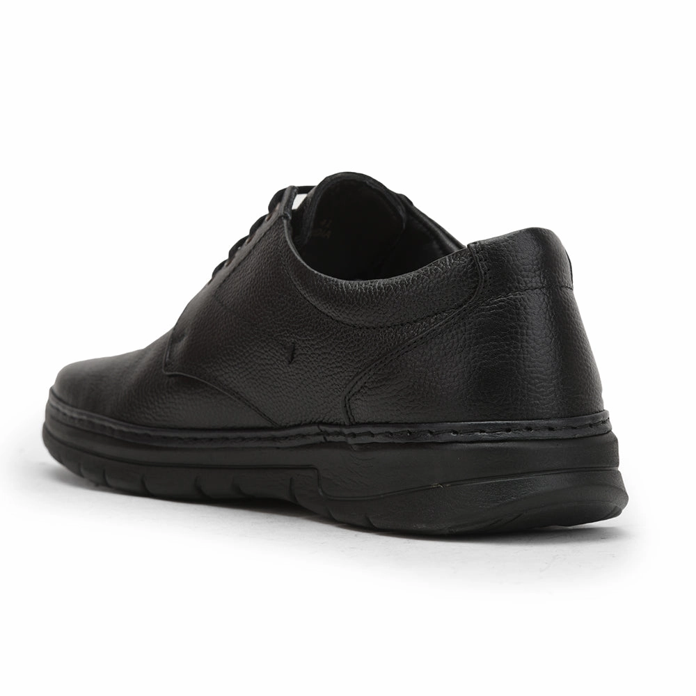 Healers Formal Lacing Shoes For Men (Black) ER-50 By Liberty